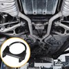 Partuto 1pc 2.56" Universal Car U-Bolt Exhaust Clamp - Stainless