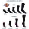 Dickies Men's Dri-Tech Moisture Control Quarter Socks (6, 12, 18