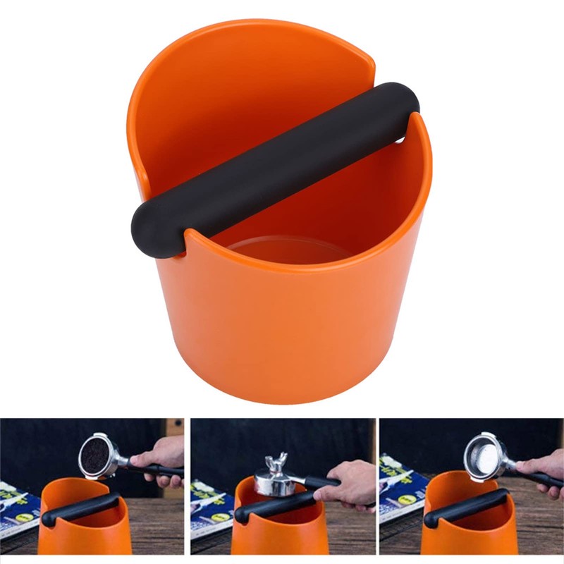 Coffee Knock Box, Anti Slip Coffee Grind Dump Bin 5