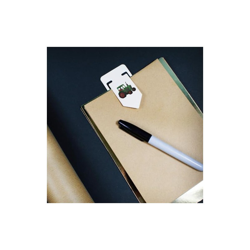 91mm 'Green Tractor' Large Plastic Paper Clip (CC00094200)