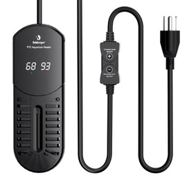 fishkeeper Aquarium Heater, 500W Submersible Fish Tank Heater with Induction Heating (IH) Systems and Temperature Controller for Freshwater Saltwater, LED Display, Explosion (No Glass) for 90-130 Gal