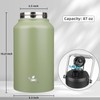 Konokyo Jug with Handle,87 oz Insulated Water Bottle with Carrying