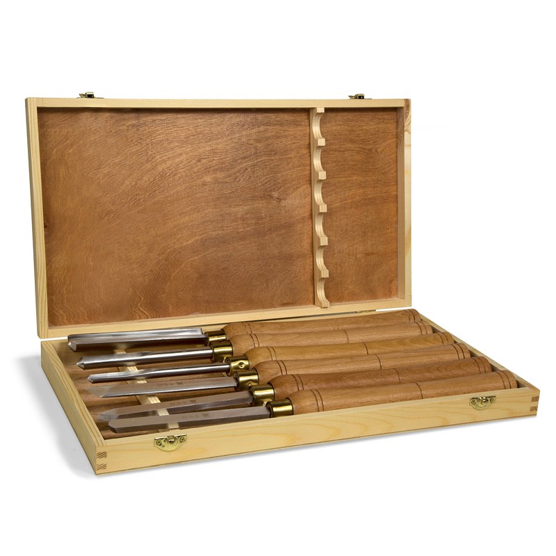 WEN CH11 6-Piece Artisan Chisel Set with 6-Inch High-Speed Steel
