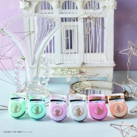 Kai Corporation Sailor Moon Sailor Venus Eyelash Curler, Push Up Curler, Curler, Compact