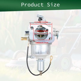 Autoparts Carburetor 15003-7037 15003-2632 Replacement for FH500V 4-Stroke Engine, Replacement for John Deere LT180 LX277, Replace 15003-7011 15003-7029 AM130924