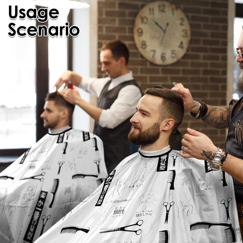 cxxtkcxxlc Professional Hairdressing Cape, Barber Cape, Hairdressing Salon Cape, Hair