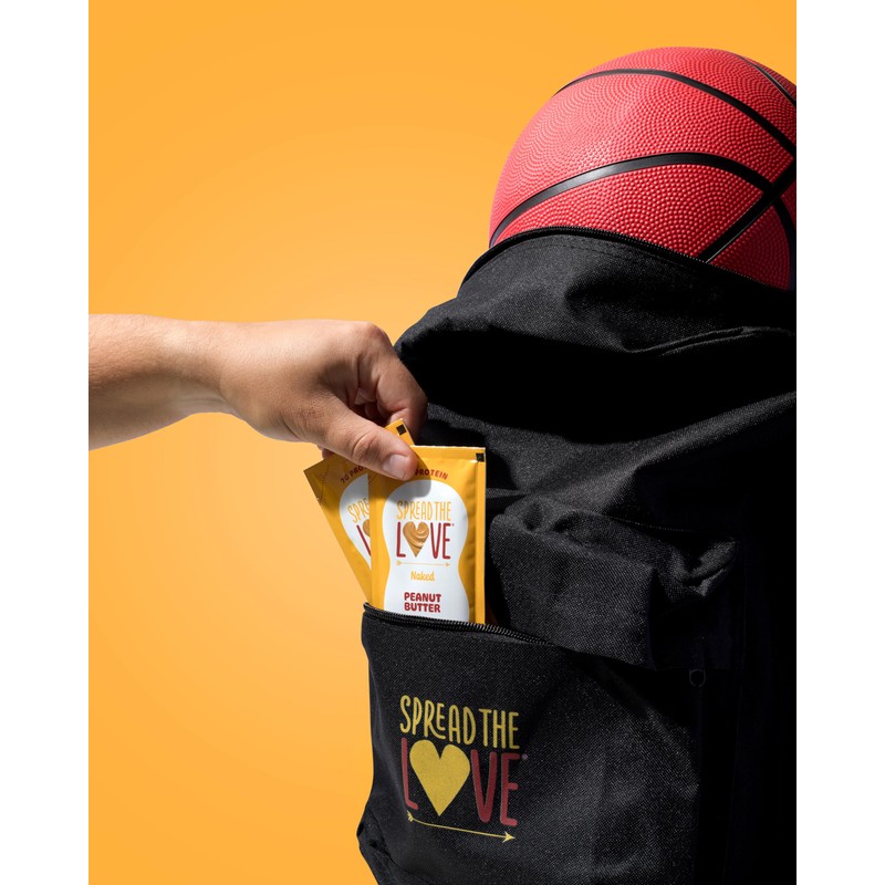 Spread The Love, Single-Ingredient Peanut Butter Squeeze Packs, 1.15 Ounce