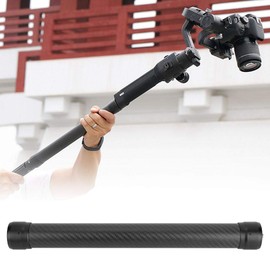 Gimbal Extension Pole Carbon Fiber,Extension Monopod Pole Rod Extendable Stick 1/4'' for DJI Ronin S Stabilizer.