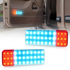 LED Interior Door Panel Lights Reflector Courtesy Light Compatible with Ford Bronco F150 F250 1992-1996,F350 1992-1997