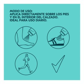 Talco Desodorante para Pies Rexona Efficient Original 200 g