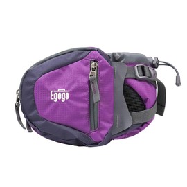 EGOGO Travel Sport Waist Pack Fanny Pack Hiking Bum Bag with Water Bottle Holder S2209 (Purple)