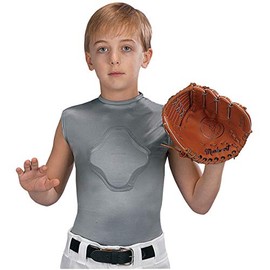Heart-Gard Markwort Youth Protective Compression Body Shirt - XXS - Gray