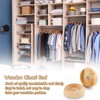 Yookeer 10 Pack Wooden Closet Pole Sockets Closet Pole Holder