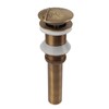 Pop Up Sink Drain Vintage Sink Vessel Drain Stopper Plant