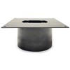 Butler Technik Stainless Steel Diesel Heater Turret Mount Plate for