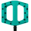 Deemur V11 Plastic Pedal Turquoise Length 4.1 x Width 4.1