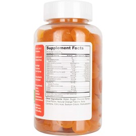 DrFormulas Multivitamin Gummies with Omega 3 and Probiotics for Kids and Adults with Vitamin C | Nexabiotic with Vitamin A, C, D3, E, B6, B12, and Zinc, Biotin, Folate | Kosher Vegetarian, 120 Count