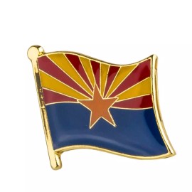PatchesOhoul Arizona Flag Lapel Pin 5/8" x 5/8"
