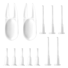 CIATBYYJ Yoga Ball Air Plug, Exercise Ball, Air Stopper, Easy to Use, Pezziball Air Block, Plug Replacement Kit with 2 Removal Devices, Pack of 10