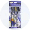 Unbranded 3Pcs Wire Brush Set - Stainless Steel, Nylon, Brass