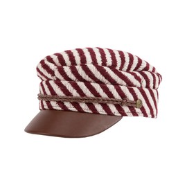 BRIXTON Women's Albany Velour Cap in Velvet Black (bksil) -53-54 cm (xs), Womens, 00713-BUCRM-XS, Multicolor (Bucrm), XS