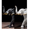 NORHOR Sculpture Mother & Calf Elephant Statue,Sculpture Beautiful Home Decor