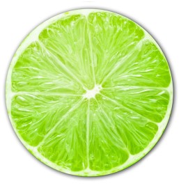 Plastic Waffles DJ Green Lime Slice Slipmat Turntable 12" LP Record Player, DJ Audiophile