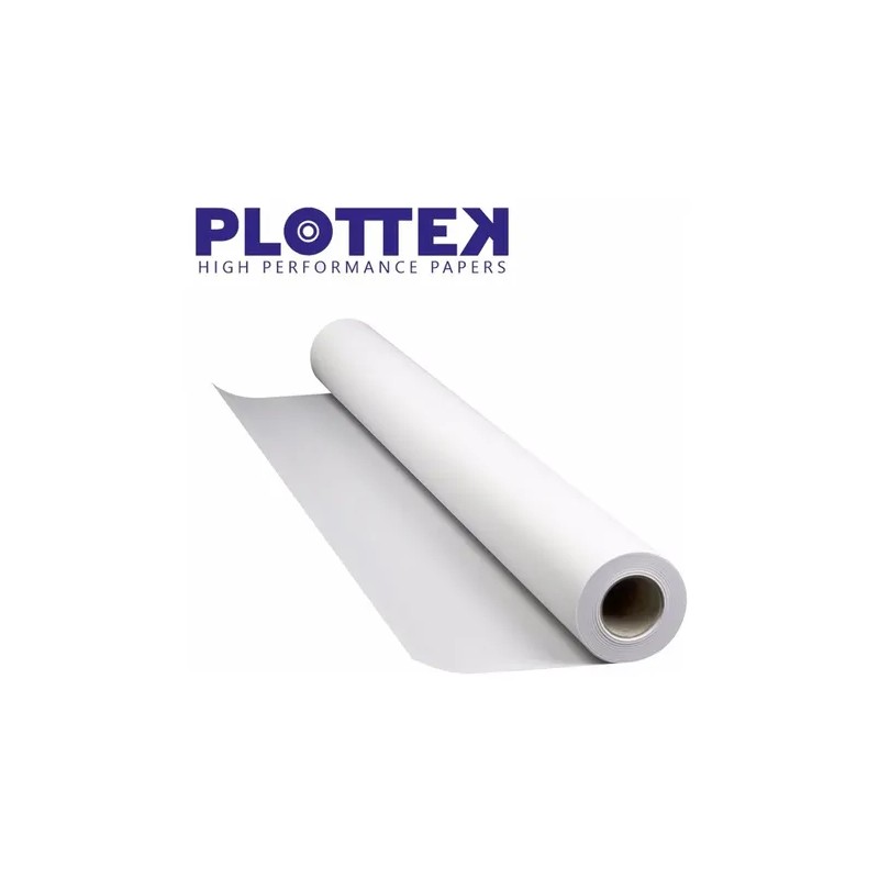 5 Rollos Papel Bond Plotter Bb 400 Plottek .91x50mts