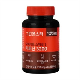 Green Monster Diet Special 3 Chitosan 3200, 84 servings, 1 piece / 그린몬스터 다이어트 스페셜 3 키토산 3200, 84회분, 1개