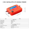 Mulcort 2 in 1 Satellite and TV Signal Finder LCD