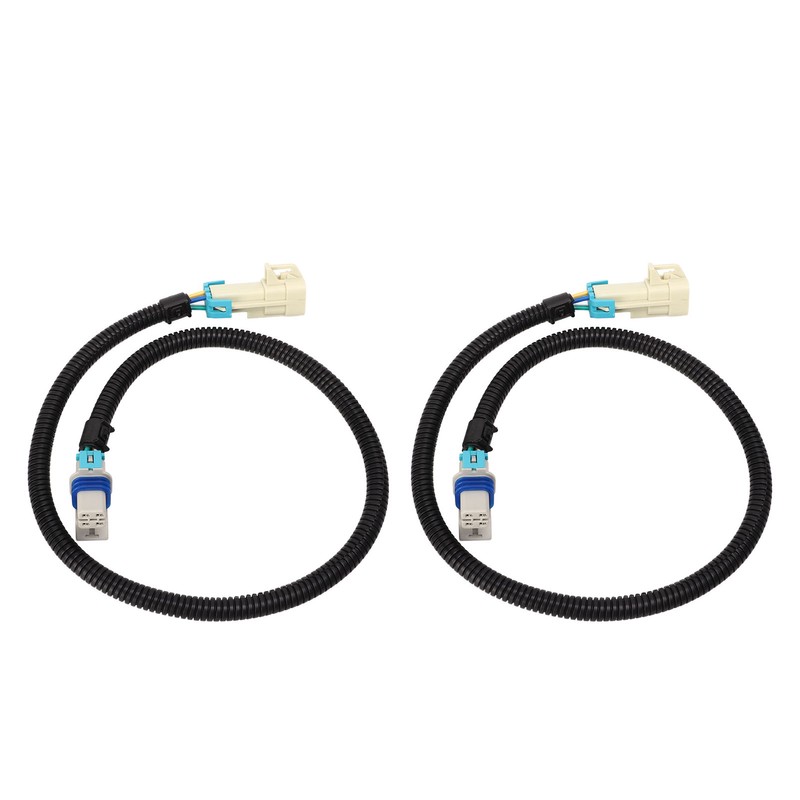 2Pcs 24in O2 Sensor Header Extension Wire Harness Replacement for