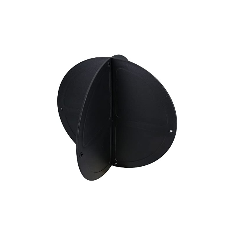 Heavy Duty Folding Black Anchor Signal Ball by Plastimo 30cm