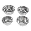 4PCS Stainless Steel Mixing Bowl Set Thickened Soup Bowl Non