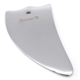 Bonte Facial Facial Beauty Goods Body Massage Copper (Feather Shape, Silver)