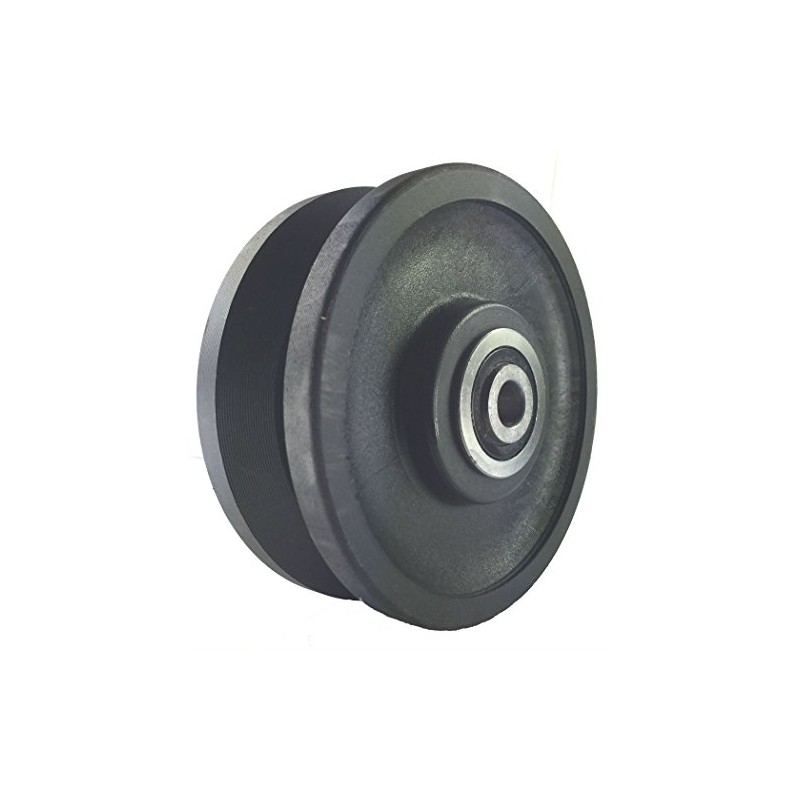 Sliding Barn Door Nylon Wheel Kit 4"x1.5" - Extra Quiet