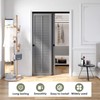 EaseLife 4 FT 48in Bypass Double Sliding Pocket Door Hardware