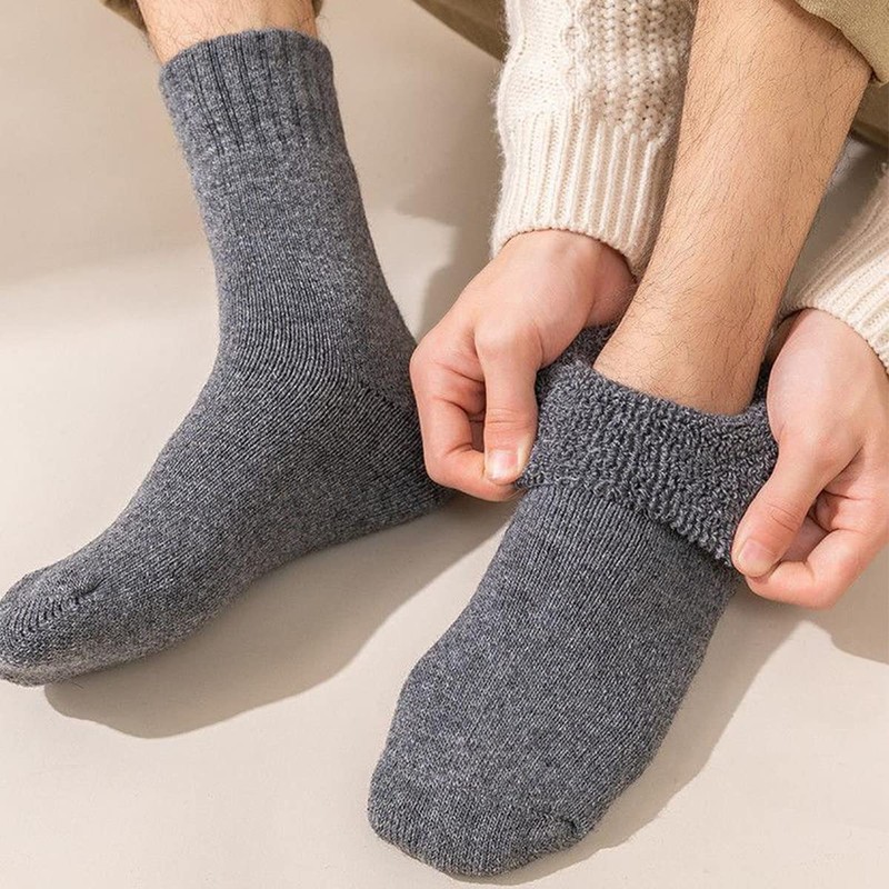 YQHMT Mens Super Thick Wool Warm Socks Gifts Soft Comfort