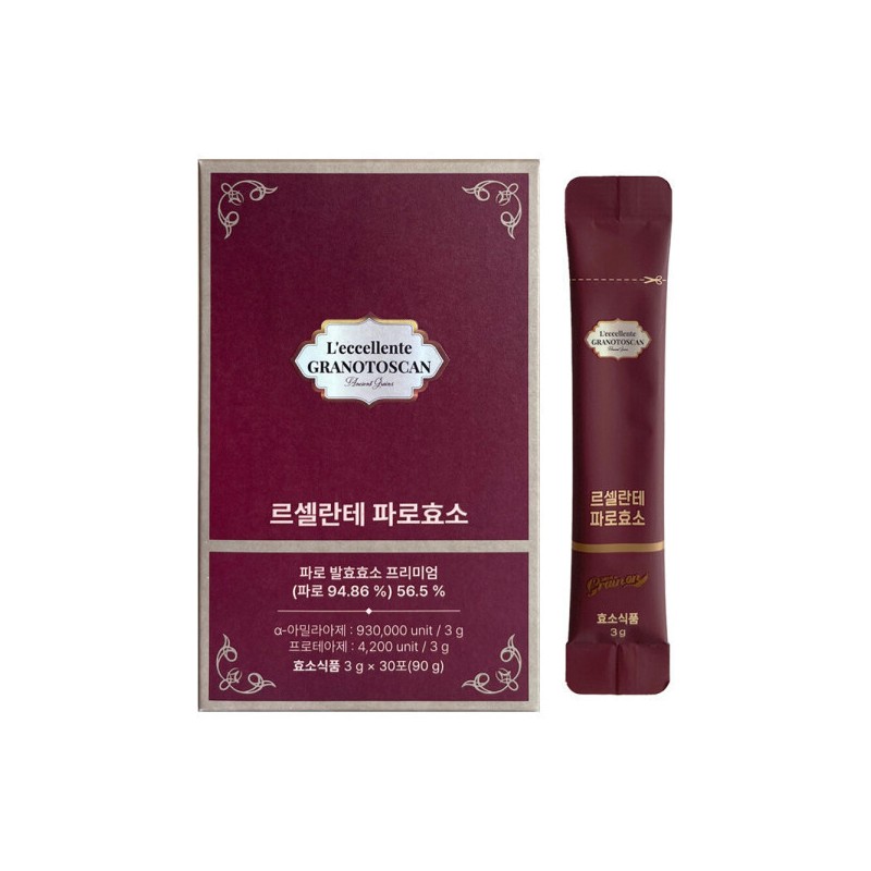 GrainOn 그레인온 르셀란테 파로효소 1개월분 (3g x 30포) / 써클
