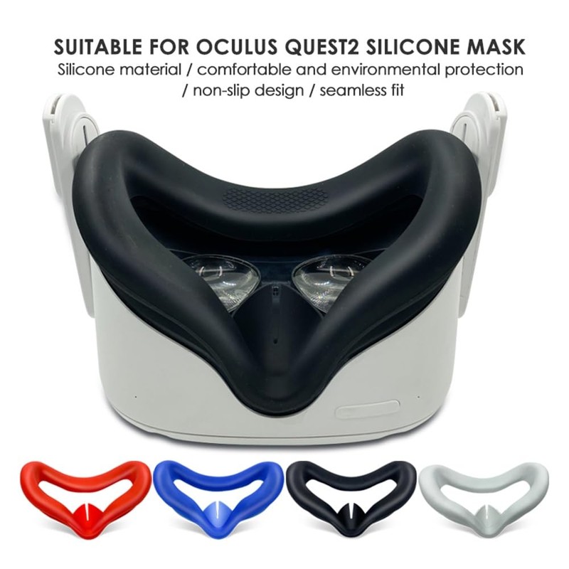 REQO VR Face Silicone Cover for Oculus Quest 2 Face