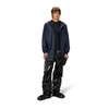 RAINS Fishtail Jacket, Navy (18010-47, US, Alpha, X-Large, Regular, Regular)