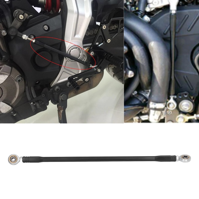 Motorcycle Gear Shift Lever Rod Linkage 280mm CNC Aluminum Alloy