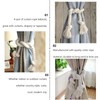 Pack of 8 Curtain Rope Tiebacks, Curtain Rope Buckle, Handmade