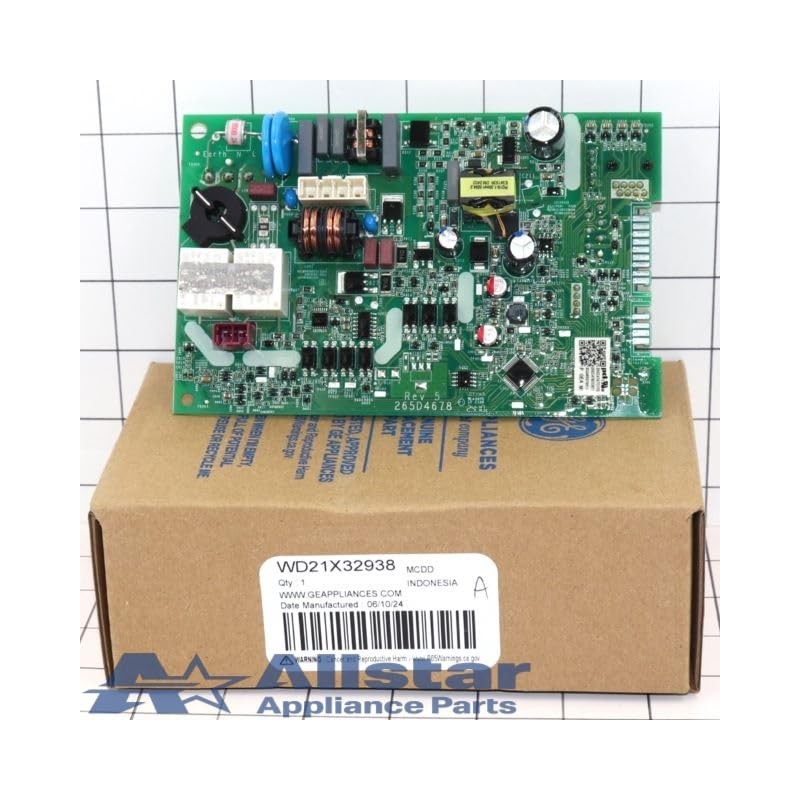 WD21X32938 Dishwasher Control Board
