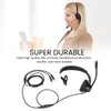 3.5mm Monaural Headset 3 Section Dual 3.5mm Plug PC Business