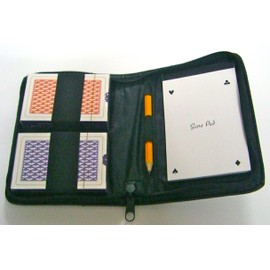 Engelhart 390120 Set in Kunstleder Etui, Blau