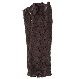 Invero, Missy Merino Arm Warmers Plain 100% Wool, brown