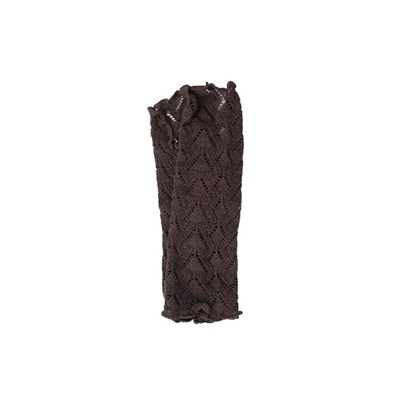 Invero, Missy Merino Arm Warmers Plain 100% Wool, brown