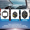 GLOSO Circuit Breaker E96 Panel Mount Waterproof IP67 Marine Auto