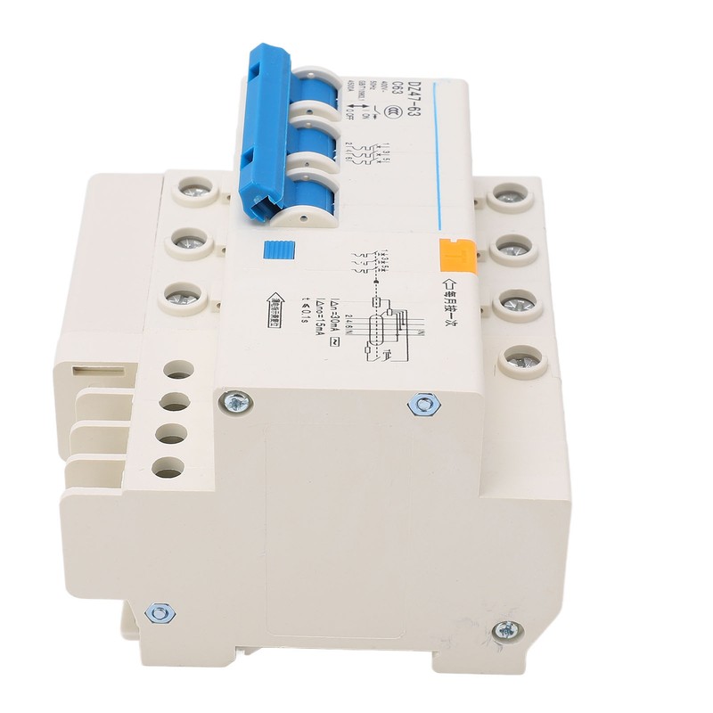 Circuit Breaker 3P and N MCB DIN Rail Mount 4500A