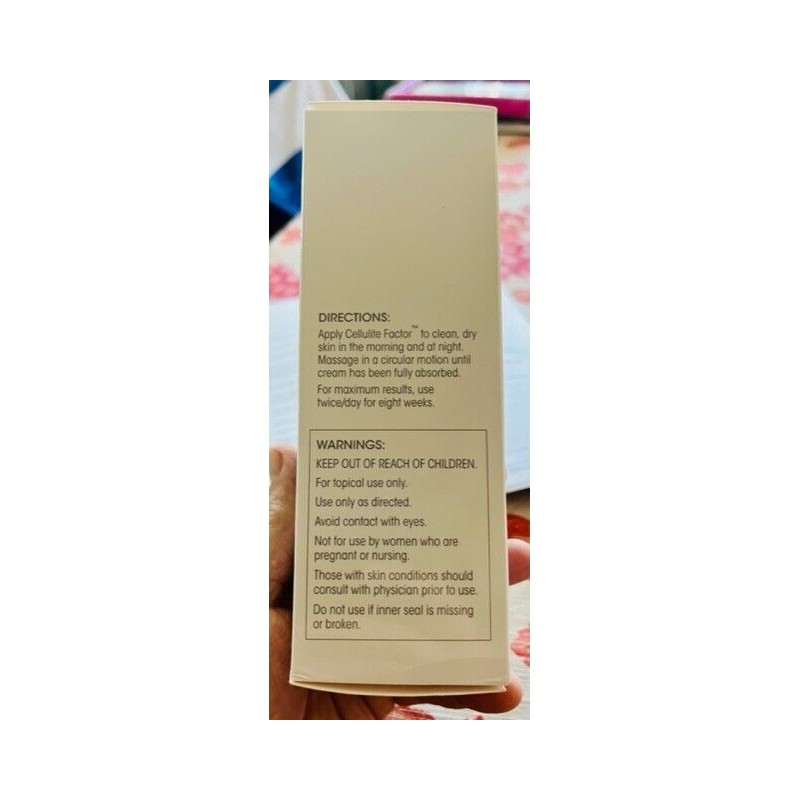 5th & Glow Cellulite Factor - Cellulite Cream (6 ounces/170gr)